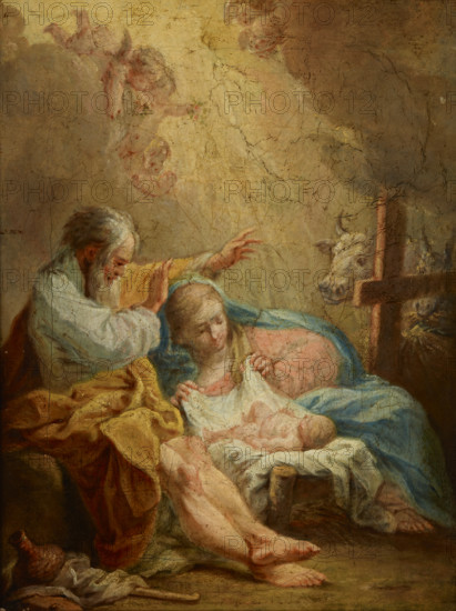 Nativity, 17th century. Creator: Carlo Maratti.