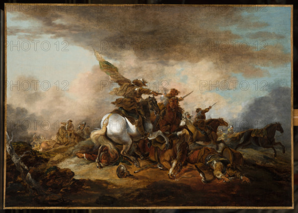 Battle Scene, before 1802. Creator: Aleksandr Orlovsky.