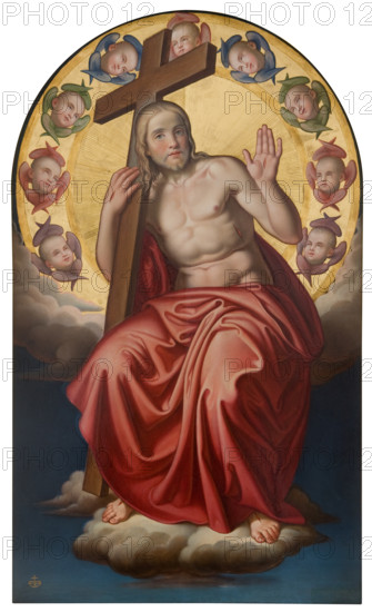 Christ Resurrected, c1869. Creator: Jan Franciszek Drewaczynski.