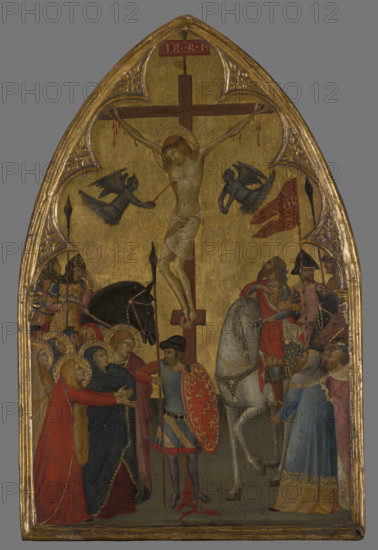 Crucifixion, between 1321-1323. Creator: Master Of The Pieta.