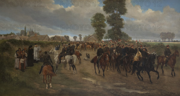 Insurgents of 1863, 1880. Creator: Jan Rosen.