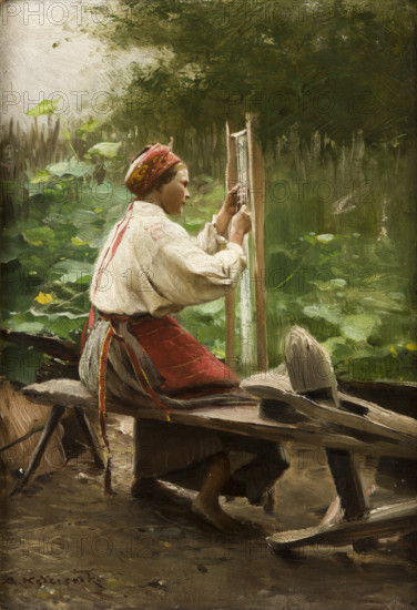 Spinner, c1900. Creator: Apolonusz Kedzierski.