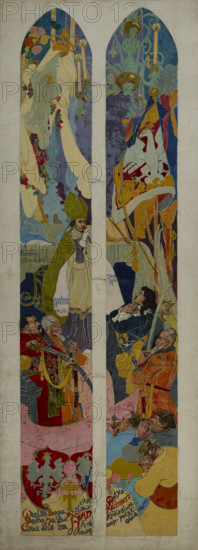 John Casimir's Oath, between 1892-1894. Creator: Stanislaw Wyspianski.