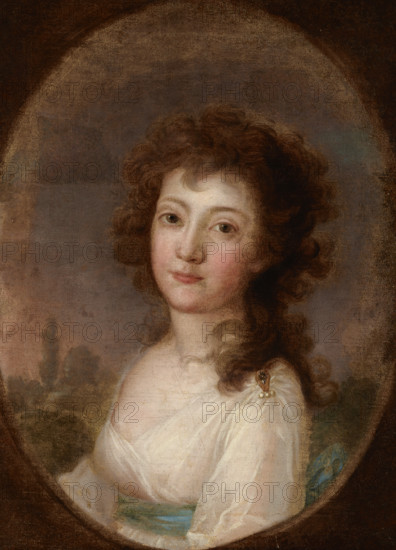 Portrait of an Unknown Woman, c1800. Creator: Jozef Rejchan.