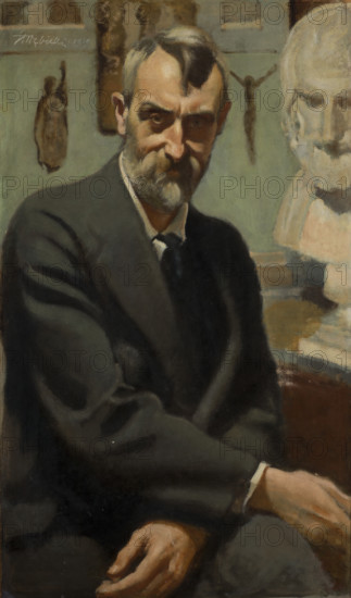 Self-Portrait, 1919. Creator: Stanislaw Debicki.