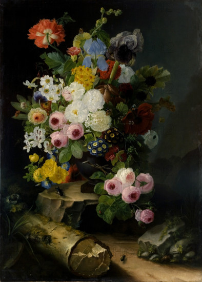 Flowers, c1800. Creator: Jan van Os.
