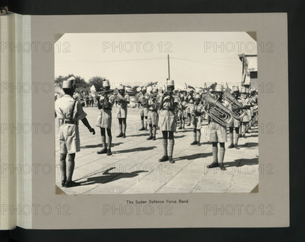 The Sudan Defence Force Band, 1964. Creators: Colonial Office, Unknown.