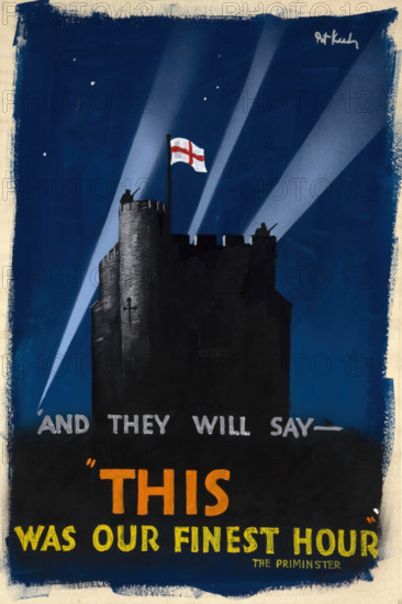'And They Will Say - This Was Our Finest Hour', World War II poster, c1939-c1945. Creator: Patrick Keely.