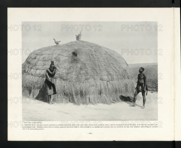A Native Hut, South Africa, c1899.  Creator: John Middlebrook.