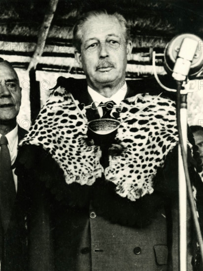Portrait of Harold Macmillan (1894-1986), 1960. Creators: Unknown, Colonial Office.