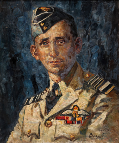 Air Chief Marshal Sir Arthur Tedder, 1st Baron Tedder, 1942. Creators: Central Office of Information, Oliphant.