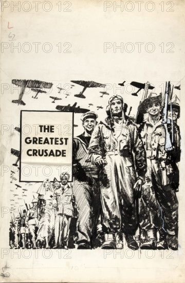 The Greatest Crusade, between 1939 and 1946. Creator: Central Office of Information.
