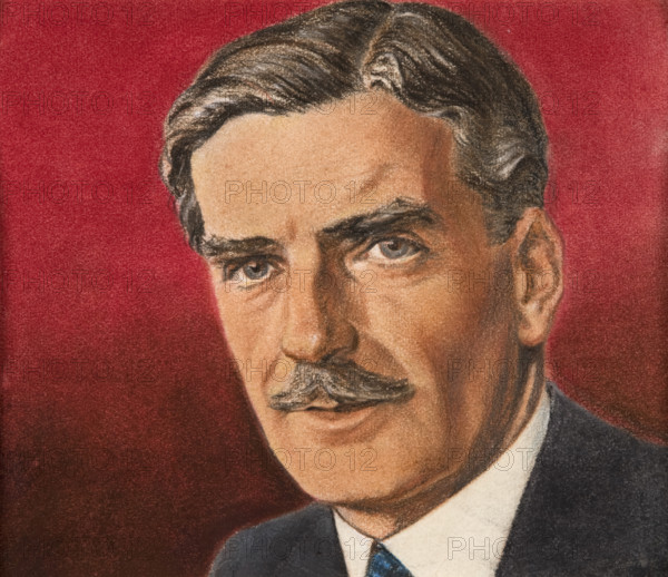 Anthony Eden, c1944. Creators: William Timym, Central Office of Information.