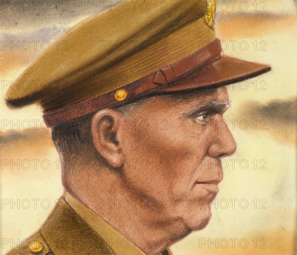 General George C Marshall,  c1943. Creators: William Timym, Central Office of Information.