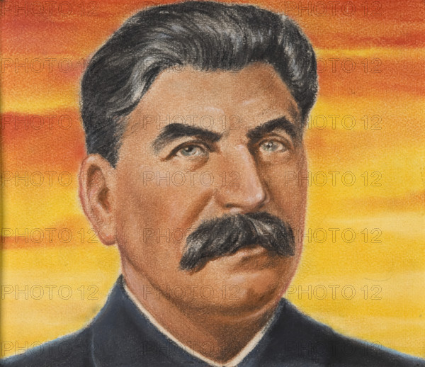 Marshal Stalin, c1944. Creators: William Timym, Central Office of Information.