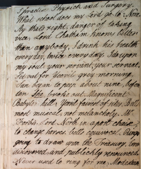 Letter from Hester Pitt, between 1766 and 1770. Creator: Hester Stanhope.