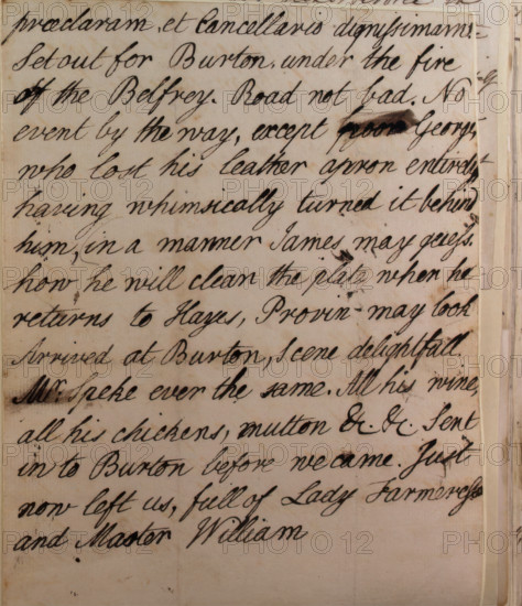 Letter from Hester Pitt, between 1766 and 1770. Creator: Hester Stanhope.