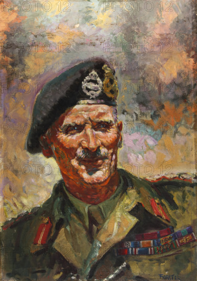 Lt-General Sir Bernard Montgomery, c1942. Creators: Central Office of Information, Unknown.