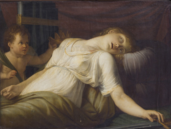 The Death of Saint Cecilia, 1805. Creator: Pozzi, Andrea (1777-1837).