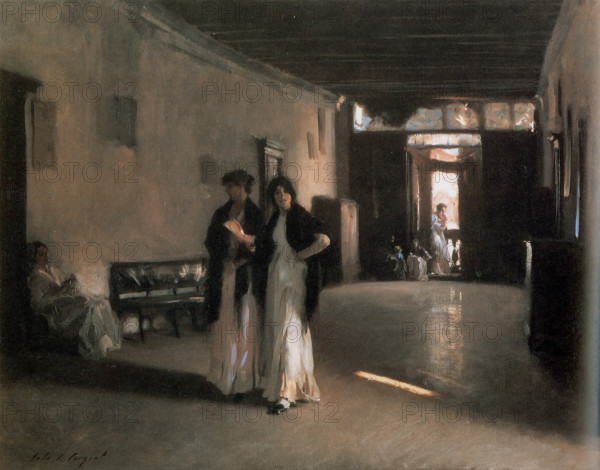 Venetian Interior, c1881-1882. Creator: Sargent, John Singer (1856-1925).