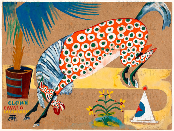 Clown, Horse, Salamander, c1911-1912. Creator: Souza-Cardoso, Amadeo de (1887-1918).