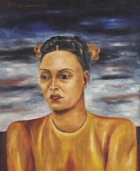 Self-portrait, 1947. Creator: Izquierdo, María (1902-1955).