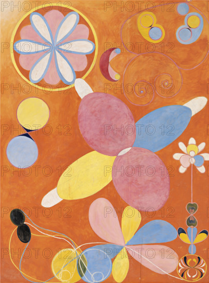 The Ten Largest, No. 4, Youth, 1907. Creator: Hilma af Klint (1862-1944).