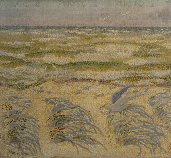 Dune and Sea, c1899. Creator: Toorop, Jan (1858-1928).