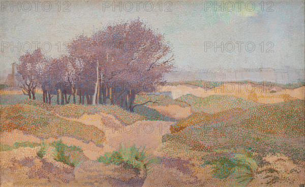 Landscape with Dunes, 1895. Creator: Aarts, Johan Joseph (1871-1934).