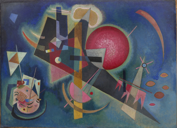 In Blue, 1925. Creator: Kandinsky, Wassily Vasilyevich (1866-1944).