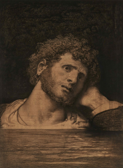 Gilliatt, 1868. Creator: Chifflart, François (1825-1901).