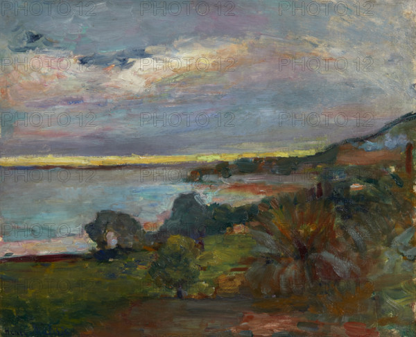 La Mer en Corse, Le Scoud, 1898. Creator: Matisse, Henri (1869-1954).