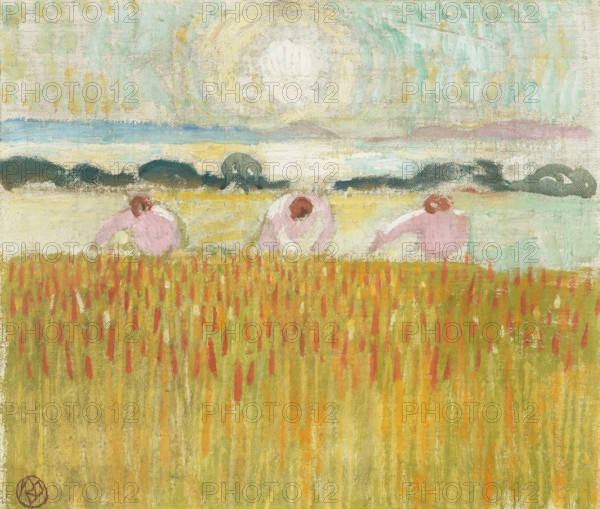 White Sun on the Corn, 1914. Creator: Denis, Maurice (1870-1943).