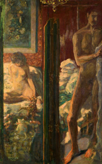 L'Homme et la femme (Man and Woman), 1900. Creator: Bonnard, Pierre (1867-1947).