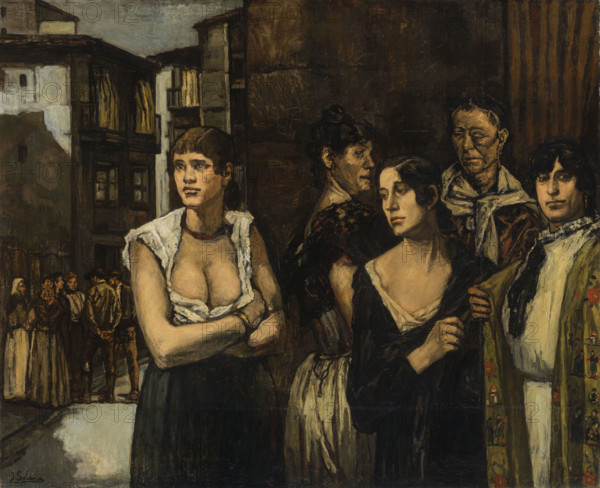Women of life, c1915-1917. Creator: Gutiérrez-Solana, José (1886-1945).