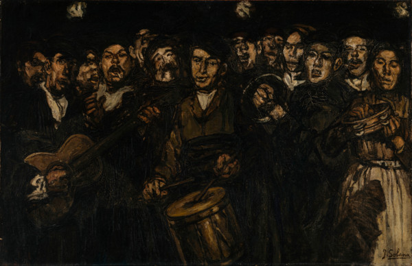 Christmas Eve, c1915. Creator: Gutiérrez-Solana, José (1886-1945).