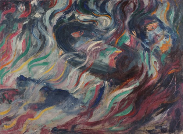 Stati d'animo - Gli addii, 1911. Creator: Boccioni, Umberto (1882-1916).