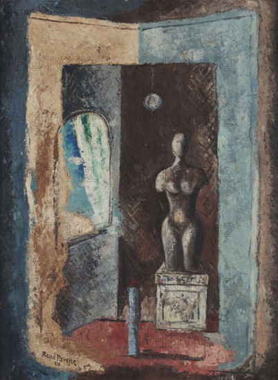 The statue, 1929. Creator: Paresce, Renato (1886-1937).