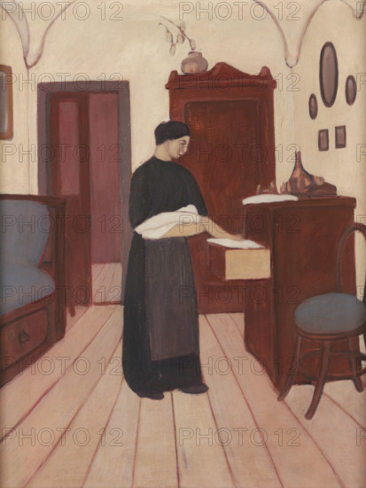 Interior , 1928. Creator: Garbari, Tullio (1892-1931).