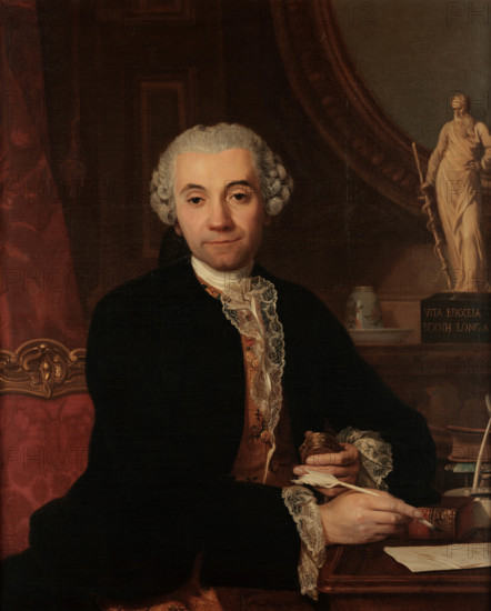 Portrait of Flaminio Torregiani (1729-1792). Creator: Ferrari, Pietro Melchiorre (1735-1787).