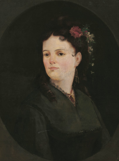 Portrait of the opera singer Adelina Patti (1843-1919), 1905. Creator: Sorolla y Bastida, Joaquín (1863-1923).