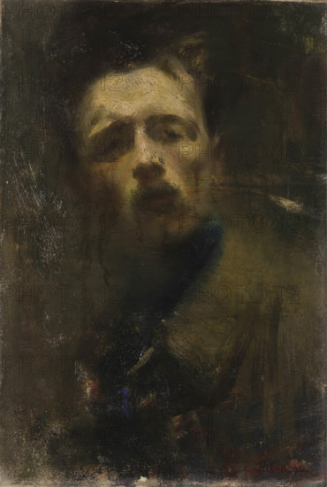 Self-portrait, 1912. Creator: Gaudenzi, Pietro (1880-1955).