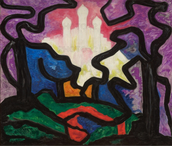 Color Composition No. 106, 1919. Creator: Heemskerck, Jacoba van (1876-1923).