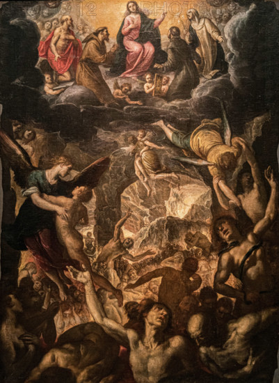 Purgatory, c1600-1610. Creator: Sorri, Pietro (1556-1622).