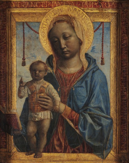 Madonna of the Book (Madonna del Libro), c1475. Creator: Foppa, Vincenzo (active 1456-1516).