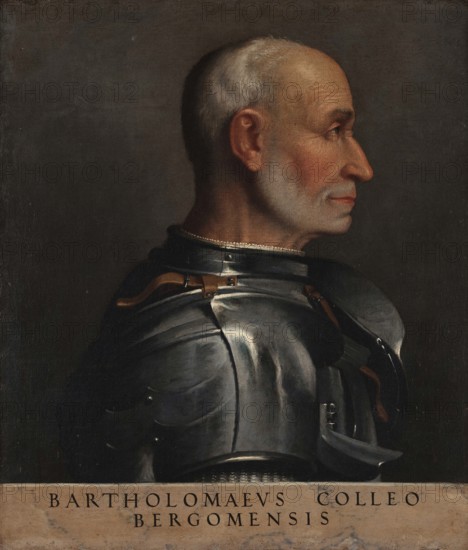 Portrait of Bartolomeo Colleoni, 1566-1568. Creator: Moroni, Giovan Battista (1520/25-1578).