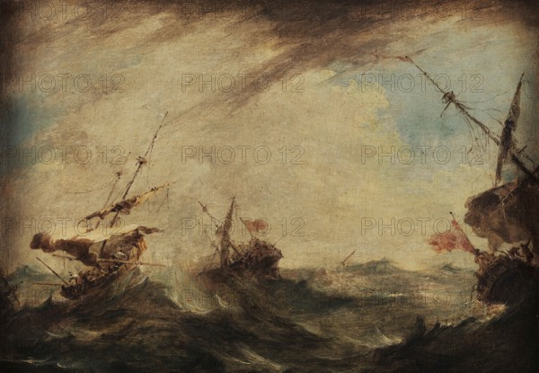 Storm, Last quarter of 18th cen.. Creator: Guardi, Francesco (1712-1793).