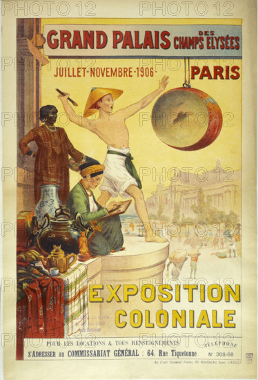 The 1906 Paris Colonial Exhibition (Exposition coloniale internationale) , 1906. Creator: Anonymous.