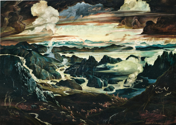 The Deluge, 1922. Creator: Reyl-Hanisch, Herbert von (1898-1937).