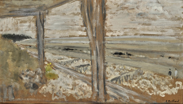 La Grève, 1900-1910. Creator: Vuillard, Édouard (1868-1940).